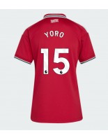 Manchester United Leny Yoro #15 Domácí Dres pro Dámské 2026-27 Krátký Rukáv